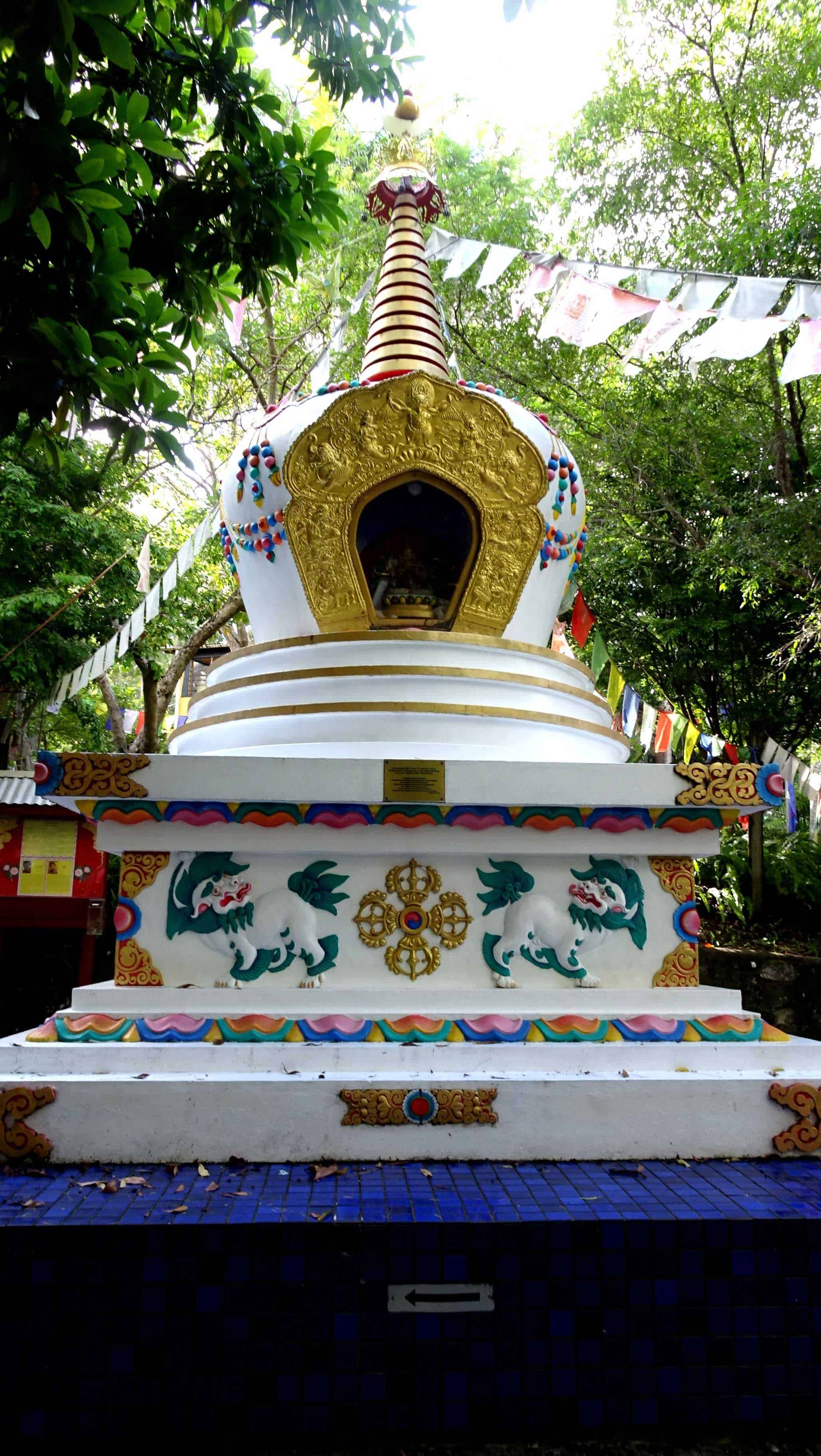 Large outdoor stupa