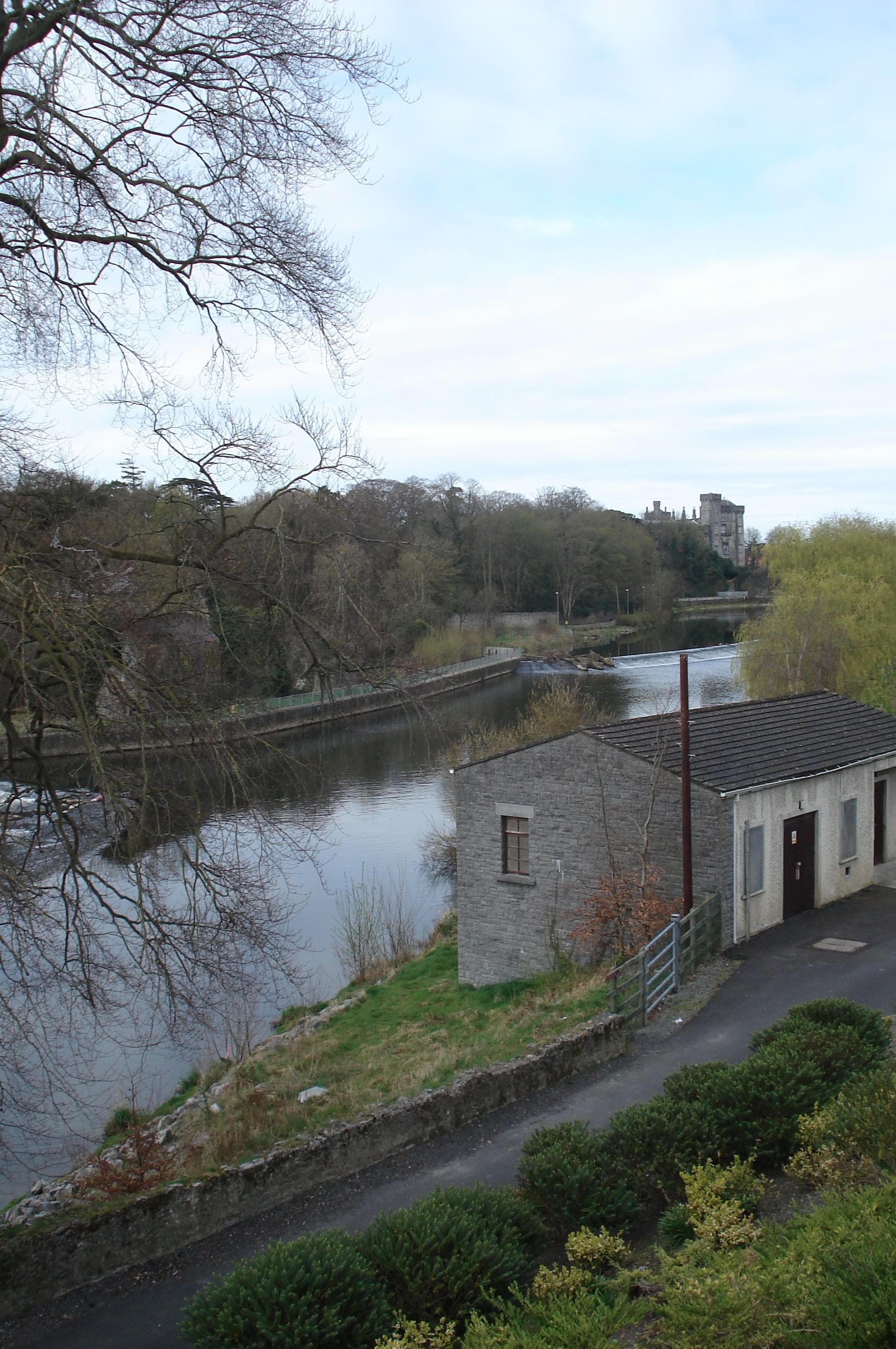 Building by banks of River Nore in Kilkenny