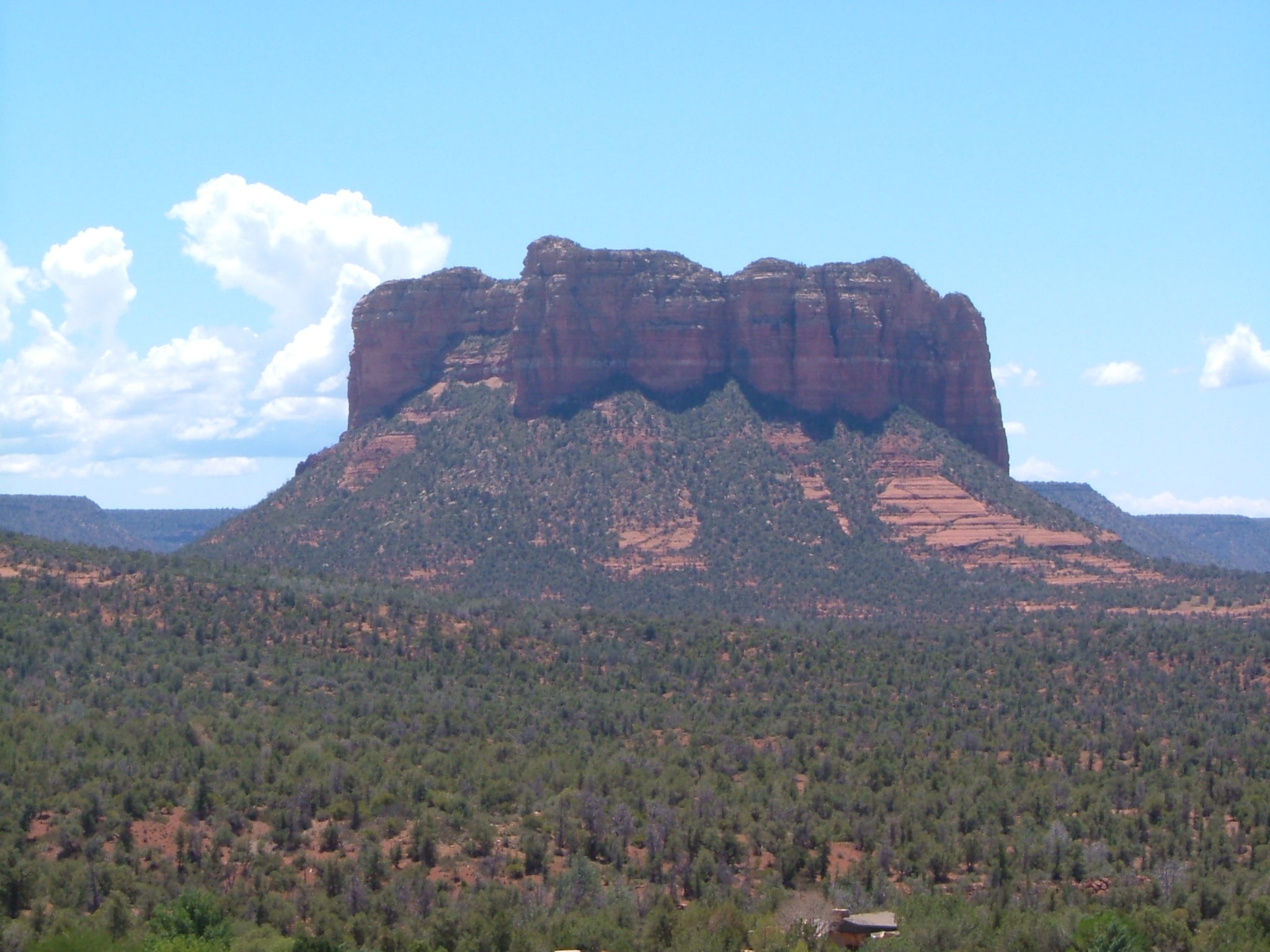 Courthouse Butte rock formation in Sedona, Arizona, USA